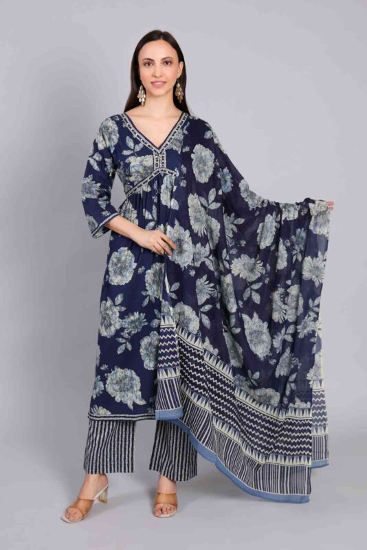 Cotton Anarkali Suit