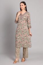 Mint Blossom Cotton Set - Image 2